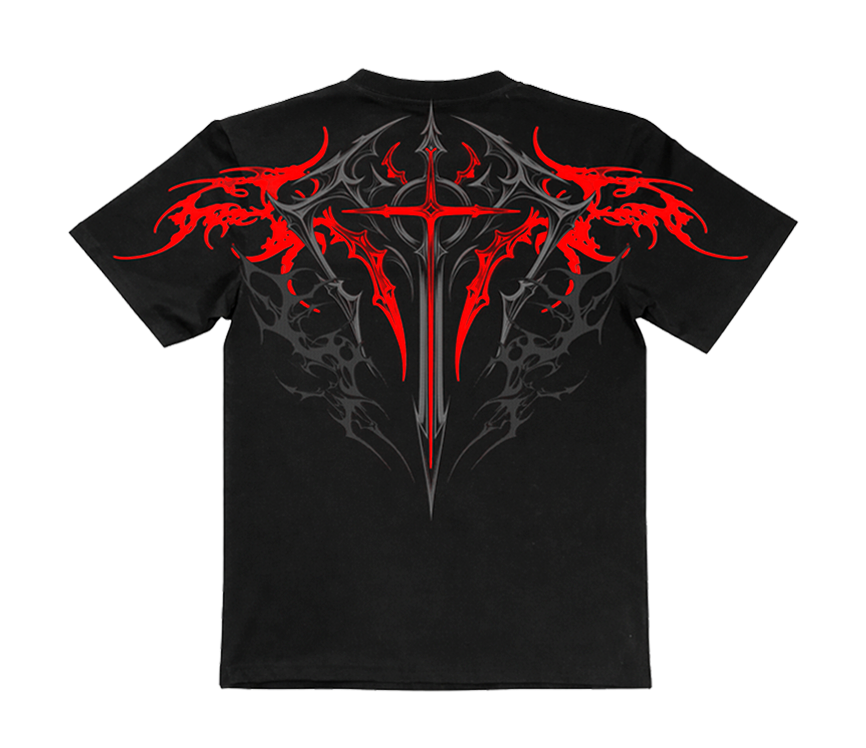Holy Blade Oversized Tee - Infernal Light