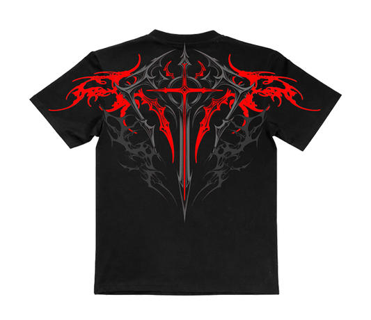 Holy Blade Oversized Tee - Infernal Light
