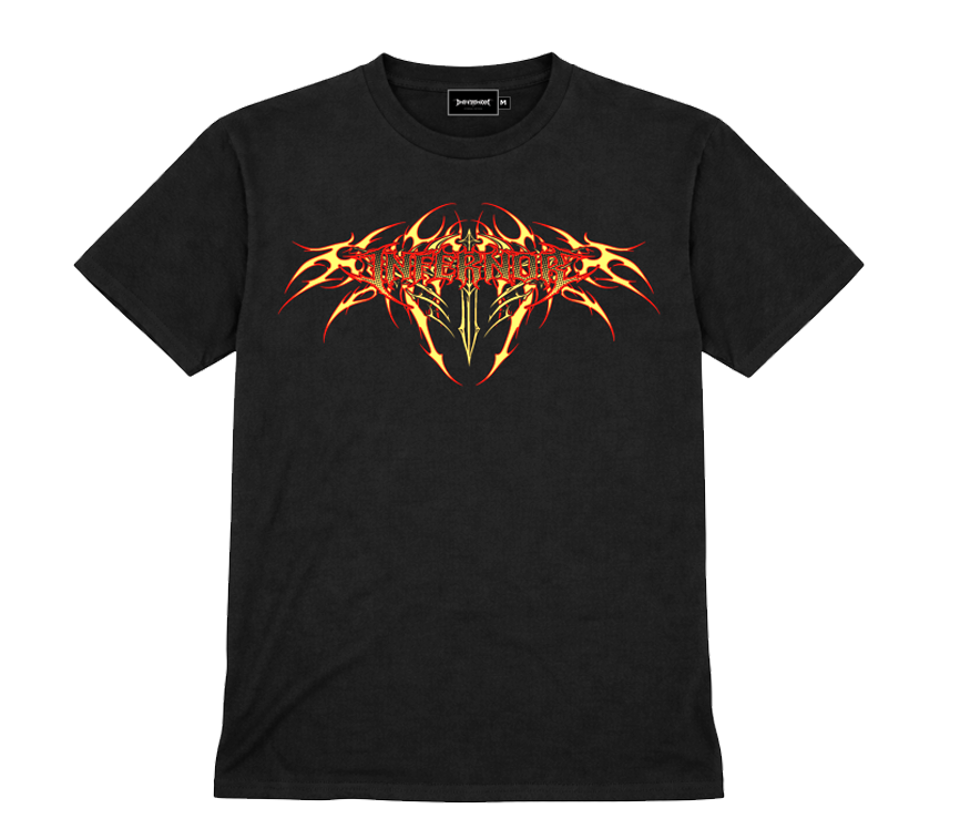 Holy Blade Oversized Tee - Volcanic Flame