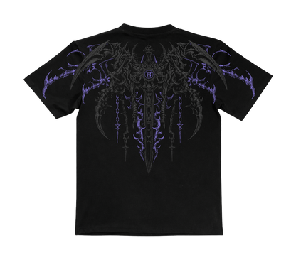 Netherblade Oversize Tee – Void Purple