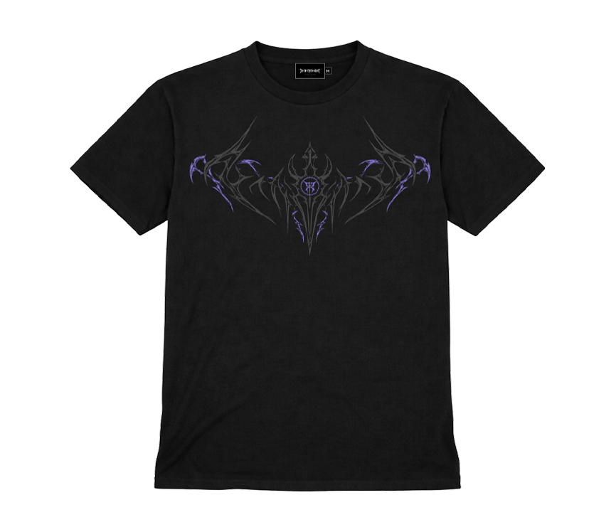 Netherblade Oversize Tee – Void Purple