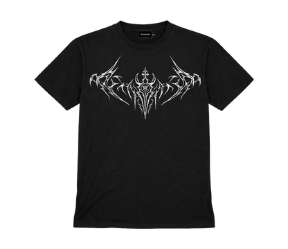 Netherblade Oversize Tee – Ash White